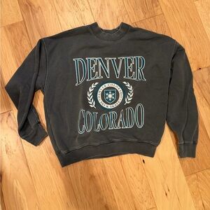 Abercrombie & Fitch Denver Colorado crewneck